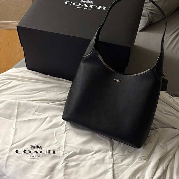 Coach Brooklyn 34 black leather bag - Picture 3 of 8